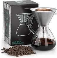 Kaffeebereiter 800 ml,Pour Over Kaffeebrüher für Filterkaffe