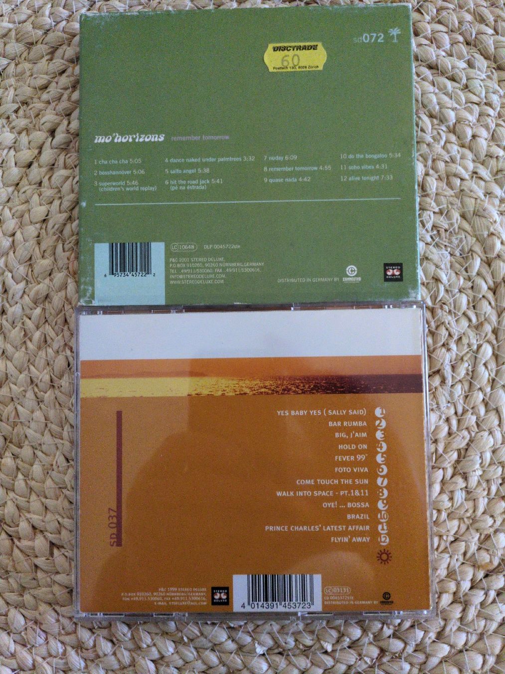CDs: Mo'Horizons CD-Set: Remember Tomorrow & Come Touch Sun (Top) – Gebraucht aus Aarau von Fio71 1