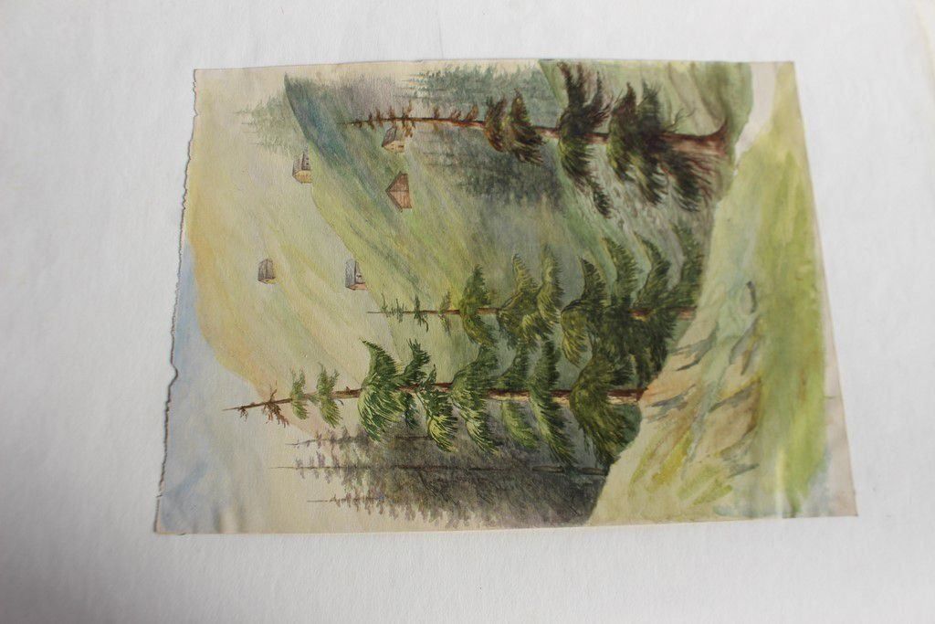 Gemälde: Aquarelles Alpes valaisannes XIXe siècle – Gebraucht aus Vandoeuvres von Dom-Tom 1