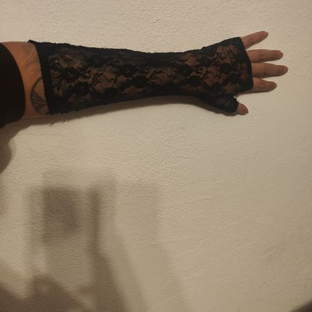 Gothic Spitzen Handschuhe