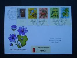1975 FDC Nr. J252 - J256