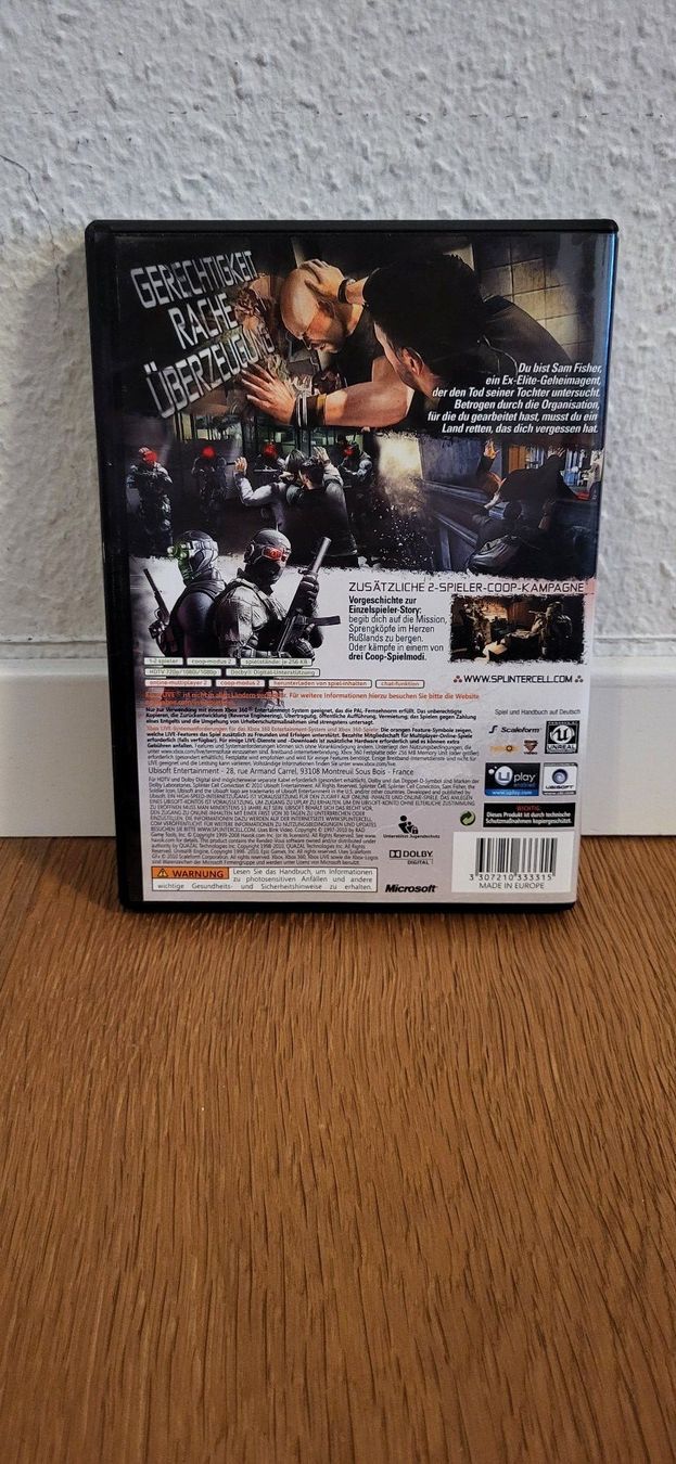 Microsoft Giochi: Xbox 360 - Splinter Cell Conviction – Usato da Münsingen venduto da DigitaleSpielecke 1