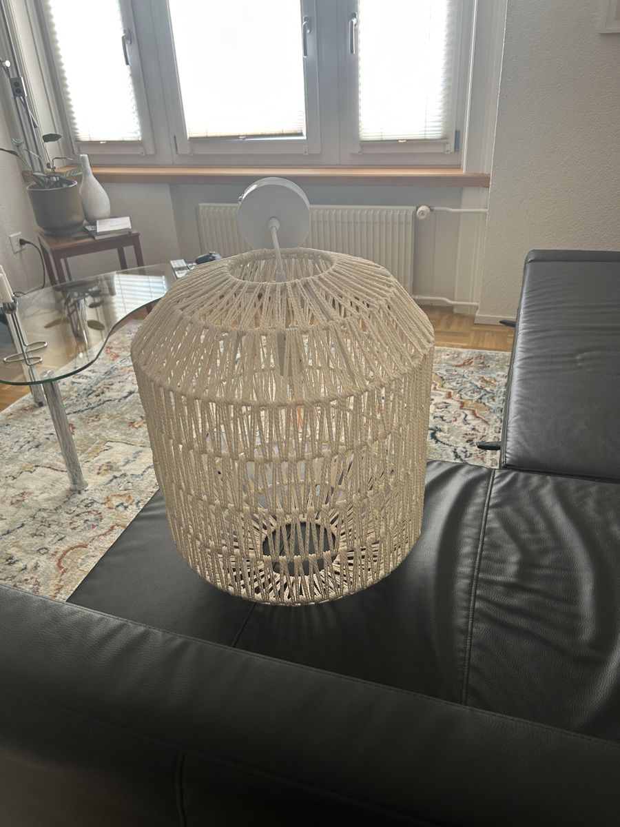 Micasa Lampade: Lampe Rattan-Style neuwertig – Usato da Speicherschwendi venduto da Lakermann 2