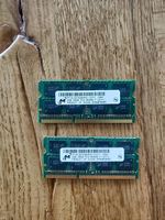 RAM 4 Go DDR3 SO-DIMM 1066 MHz Micron  Kit 2× 2 Go  Laptop