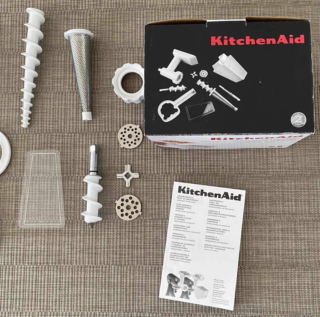 Kitchenaid Küchengeräte: KitchenAid Fleischwolf und Pürieraufsatz-Set – Gebraucht aus Bern von Mimmo00 4