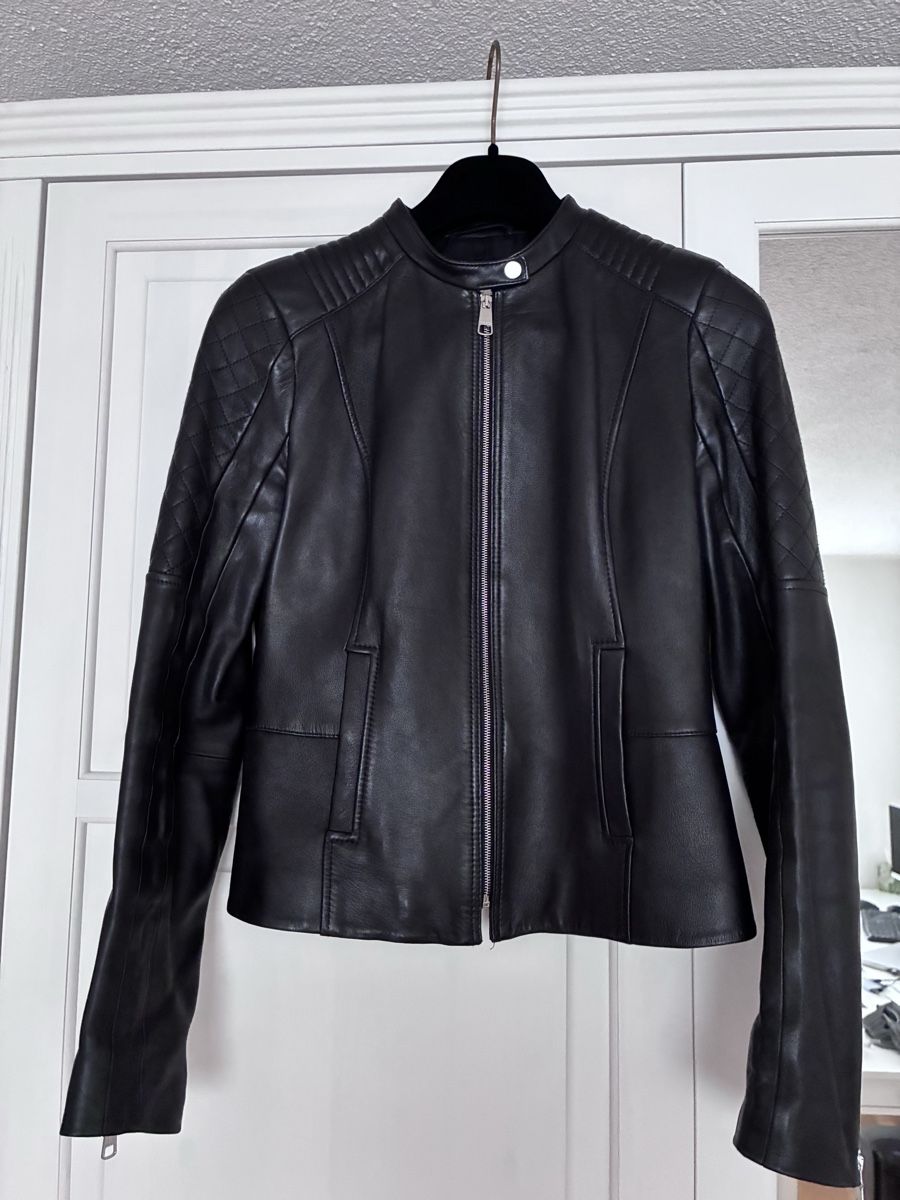 Hugo Boss Jacken: Hugo Boss Leder Jacke – Gebraucht aus Adligenswil von Rebekka_x