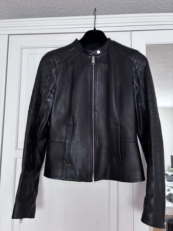 Hugo Boss Leder Jacke