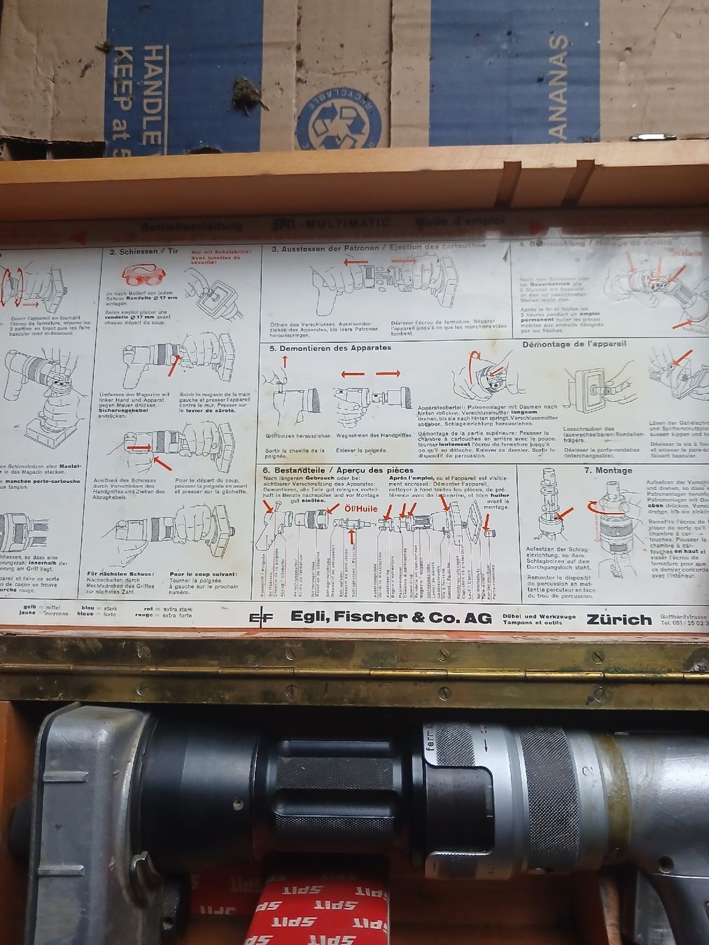 Spit Alle Werkzeuge: pistolet a clou SPIT – Defekt aus Fontaines NE von Dimeh 2
