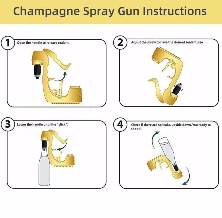Spirituosen: Champagne Pistole – Neu und originalverpackt aus Biel/Bienne von Bolagol9 2