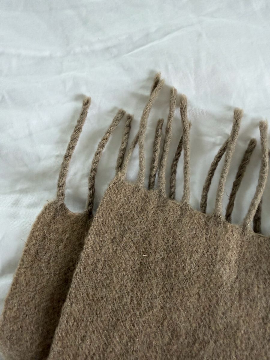 Foulards & écharpes: Beige Scarf Cashmere Wool – D'occasion à Uster par Monika_OB 5