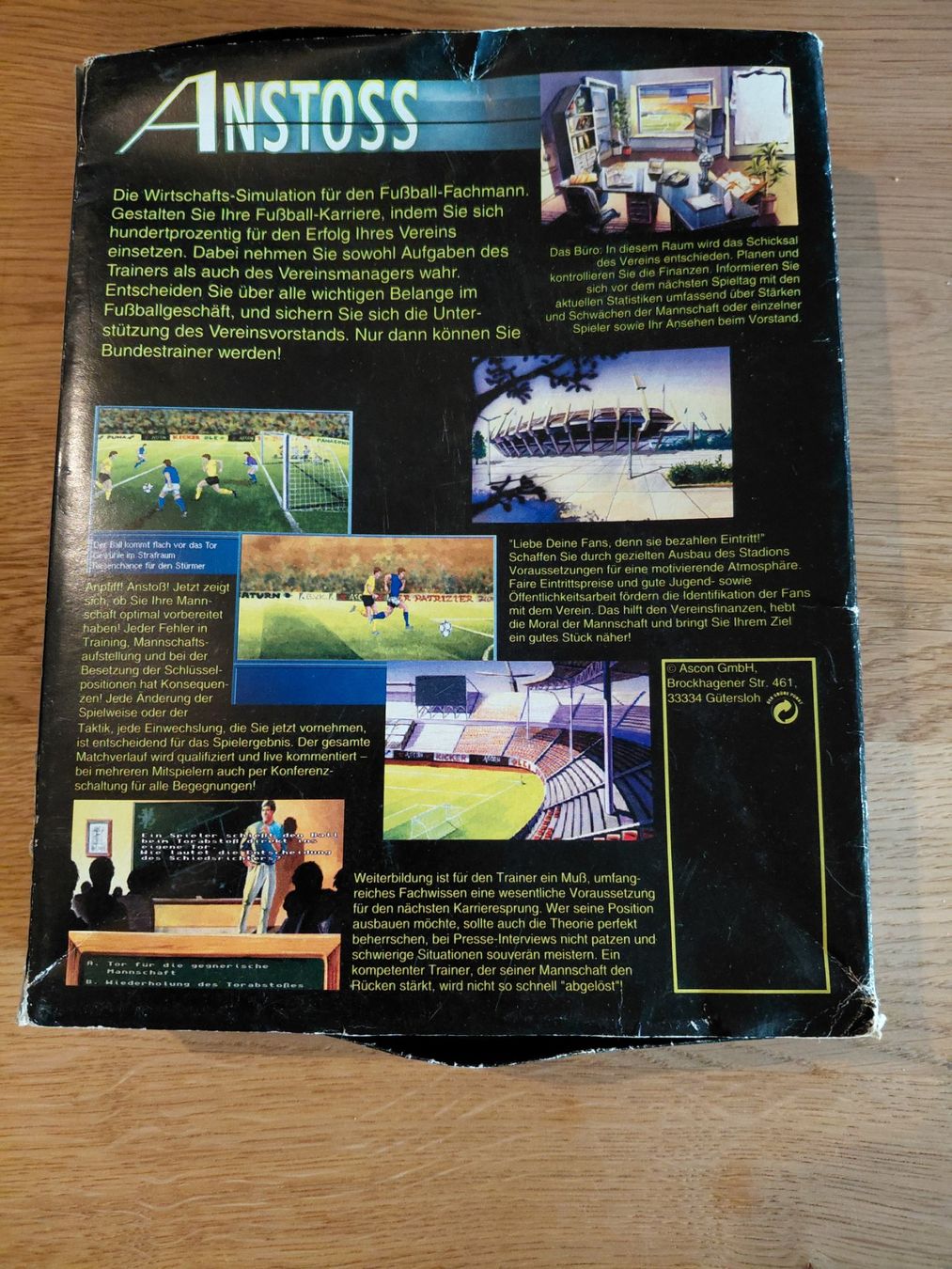 Commodore PCs: Amiga Klassiker Anstoss – D'occasion à Beringen par Beringen75 2