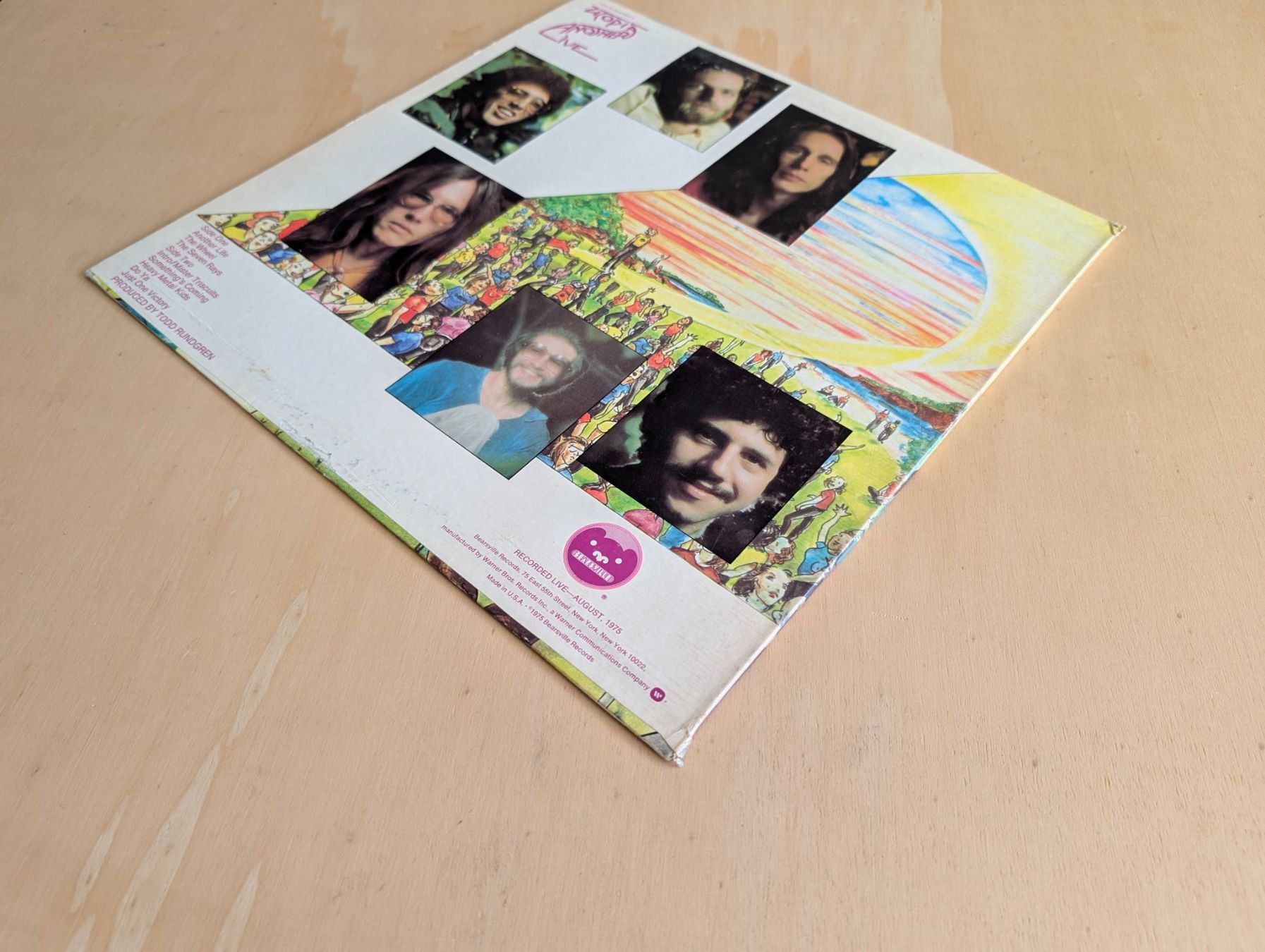 Schallplatten: Todd Rundgren's Utopia – Another Live  US 72 (first) – Gebraucht aus Ebikon von soundundvielfalt 2