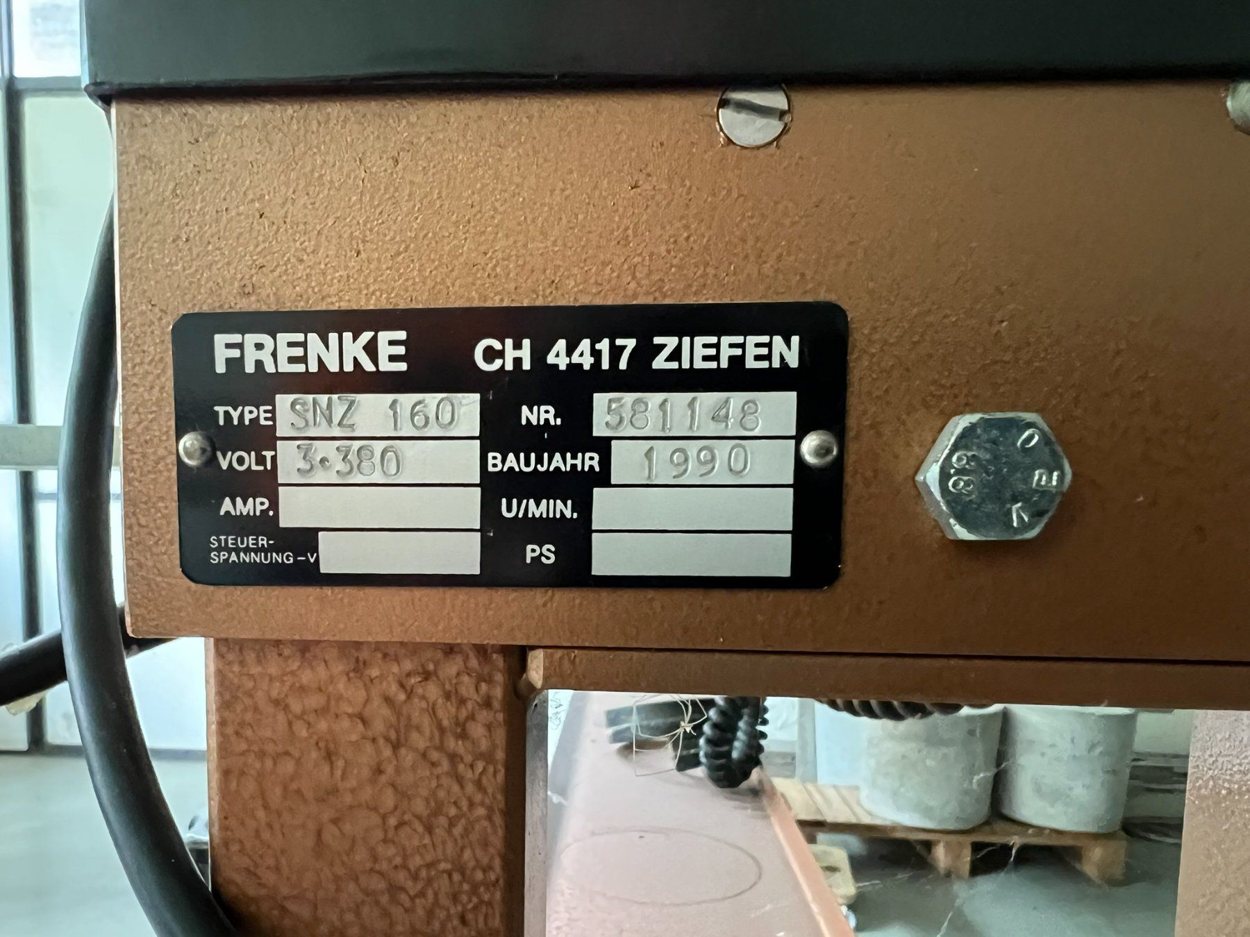 Tutte le macchine: FRENKE Rakelschleifmaschine - Siebdruck – Usato da Gampel venduto da topper 3