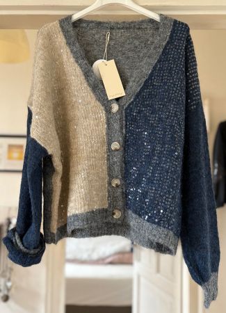 CARDIGAN/GILET MIXT LAINE!! M NOUVEAUTÉ 2026/27