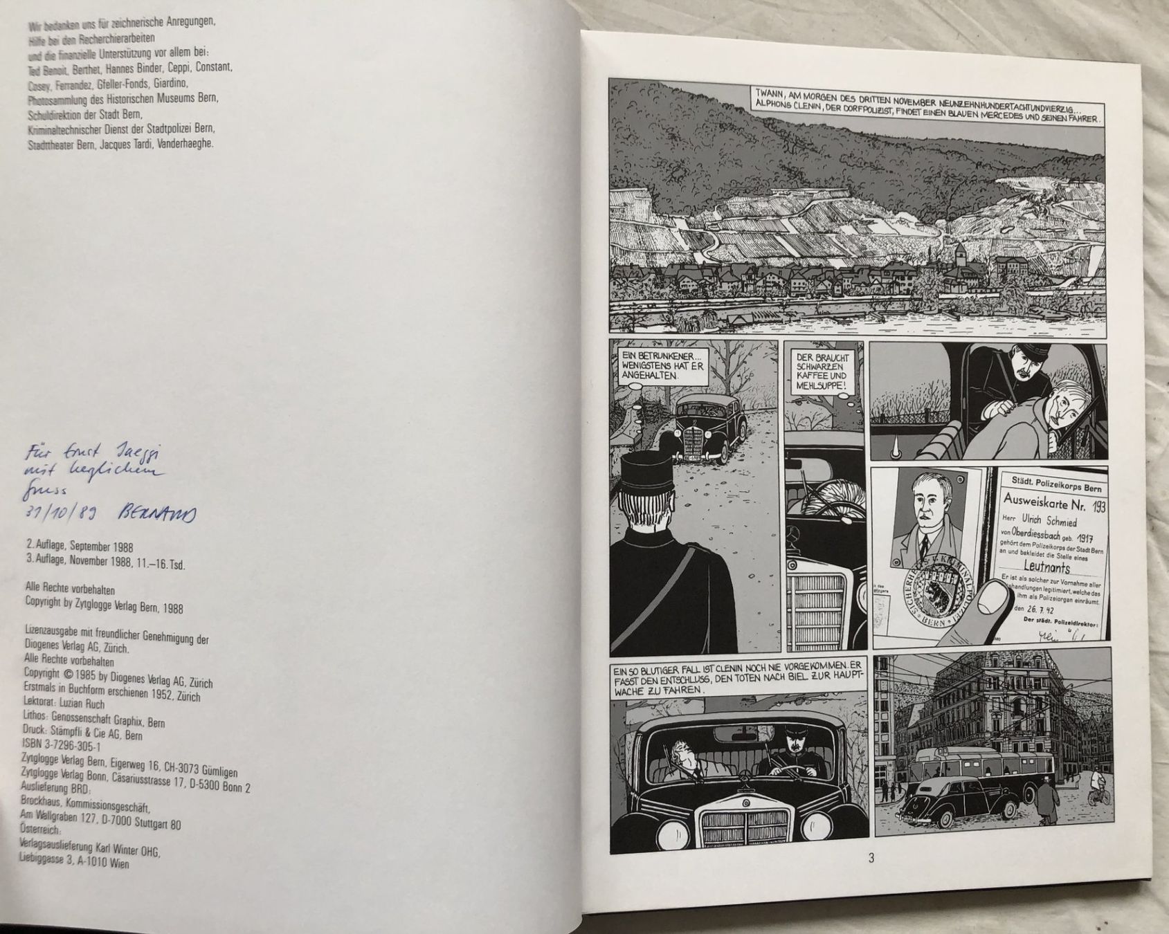 Comics: Der Richter und sein Henker - Friedrich Dürrenmatt - Comic – Gebraucht aus Schaffhausen von durruti 2