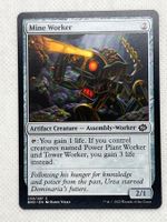 Magic The Gathering Mine Worker Karte, Top Zustand 💥