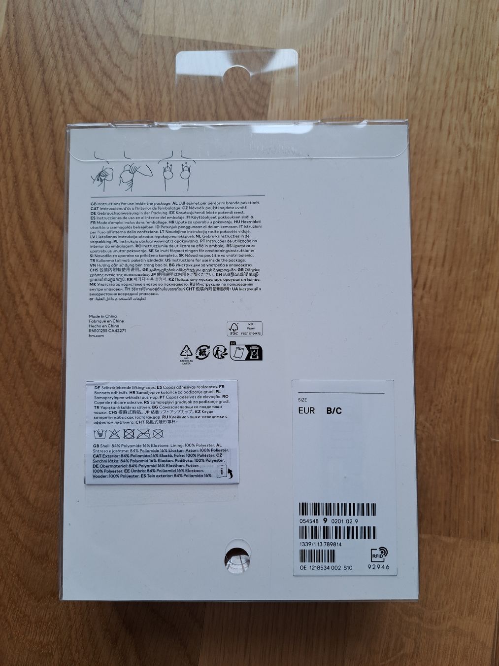 H&M Altra biancheria intima: H&M Klebe BH Cups Grösse B/C – Nuovo (secondo la descrizione) da Murten venduto da ste_s76w 2