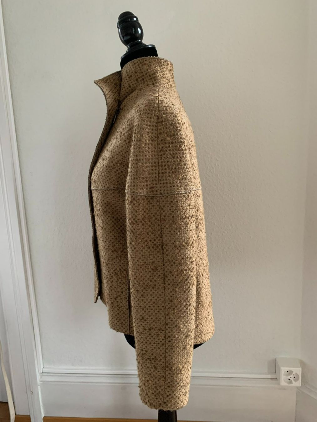 Akris Giacche: AKRIS: Lässige braune Biker-Jacke, 36 – Usato da Luzern venduto da paulablue 3