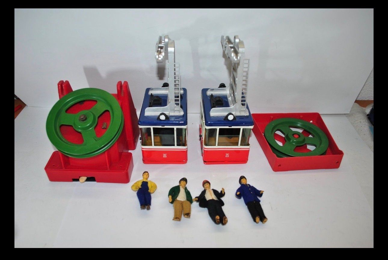 LGB Modelleisenbahnen: LGB Luftseilbahn mit Figuren ab 49.- – Gebraucht aus Sennwald von HARO-Import