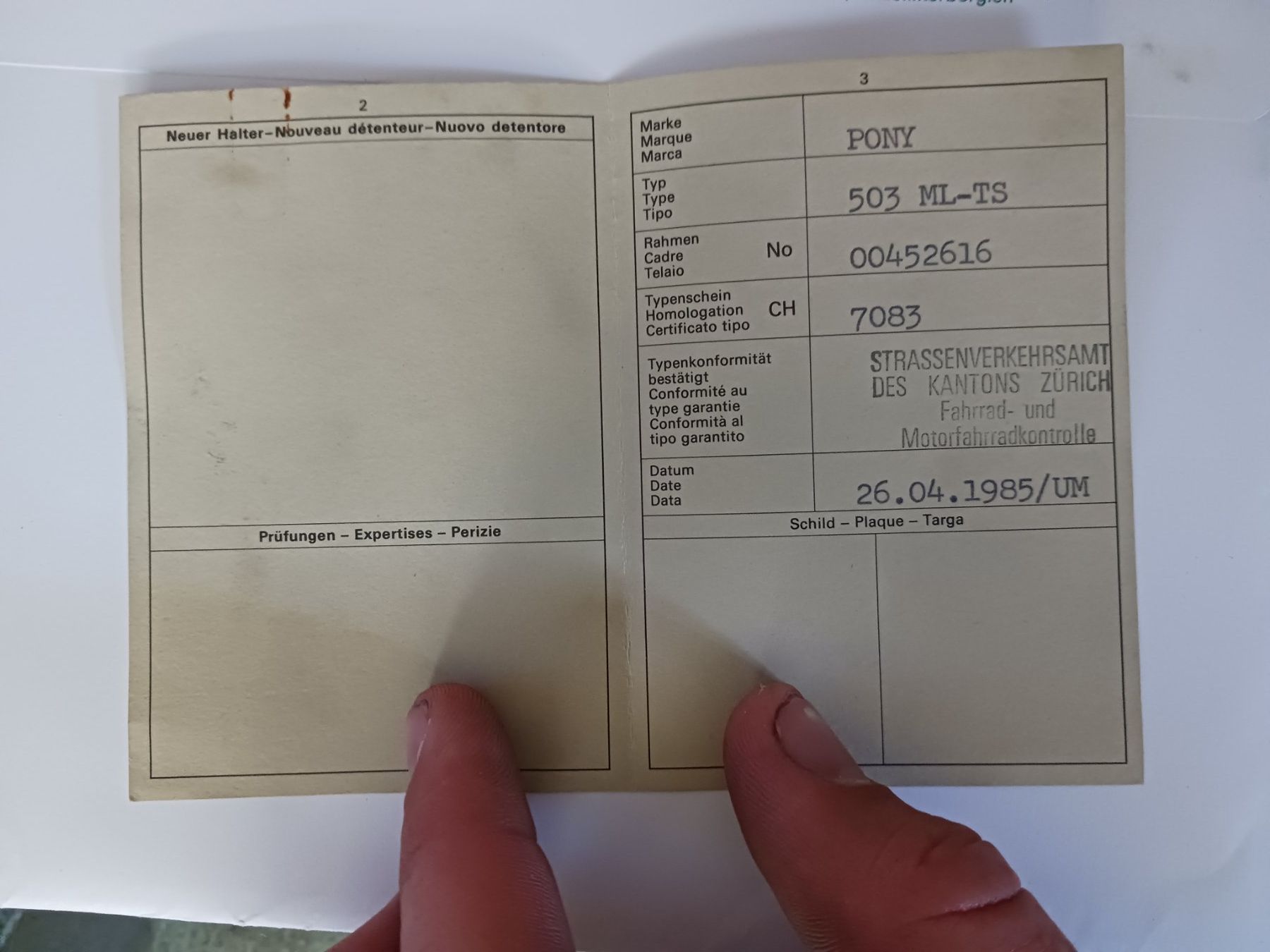 Sachs Ciclomotori: Mofa: Sachs 503 – Usato da Mönchaltorf venduto da who_nvc6 9