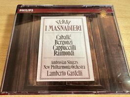 Verdi Lamberto Gardelli, Caballé, Bergonzi I Masnadieri 2 CD