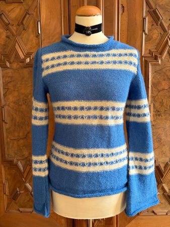 KUMBESHWAR HAND KNITS FROM NEPAL Pullover 100% reine Wolle