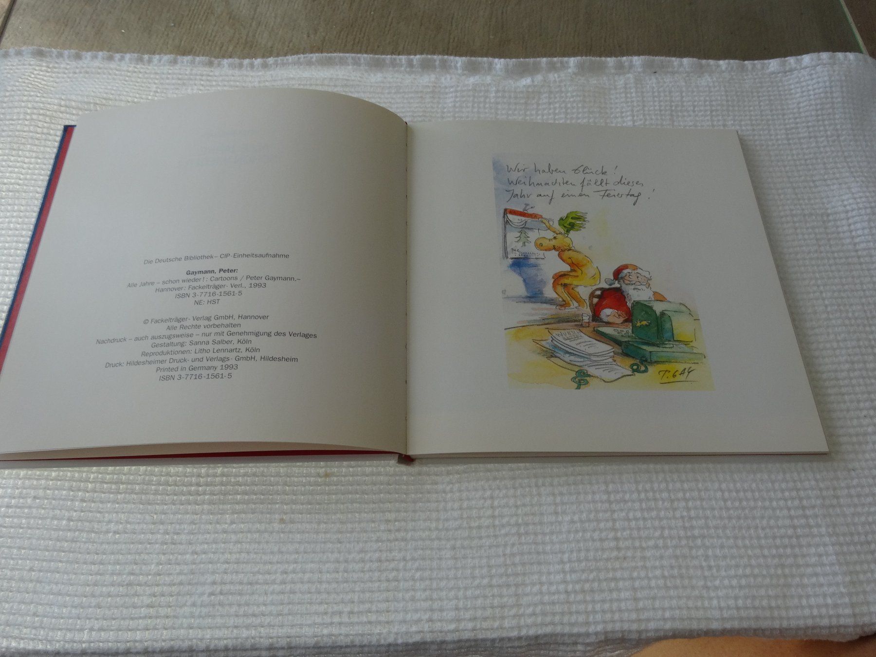 Libri: Alle Jahre  Peter Geymann – Usato da Neerach venduto da jenny062 3