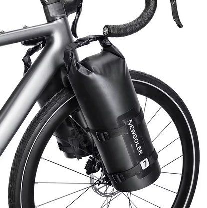 2x Set Rolltop Fahrrad Gabeltaschen 7L wasserdicht