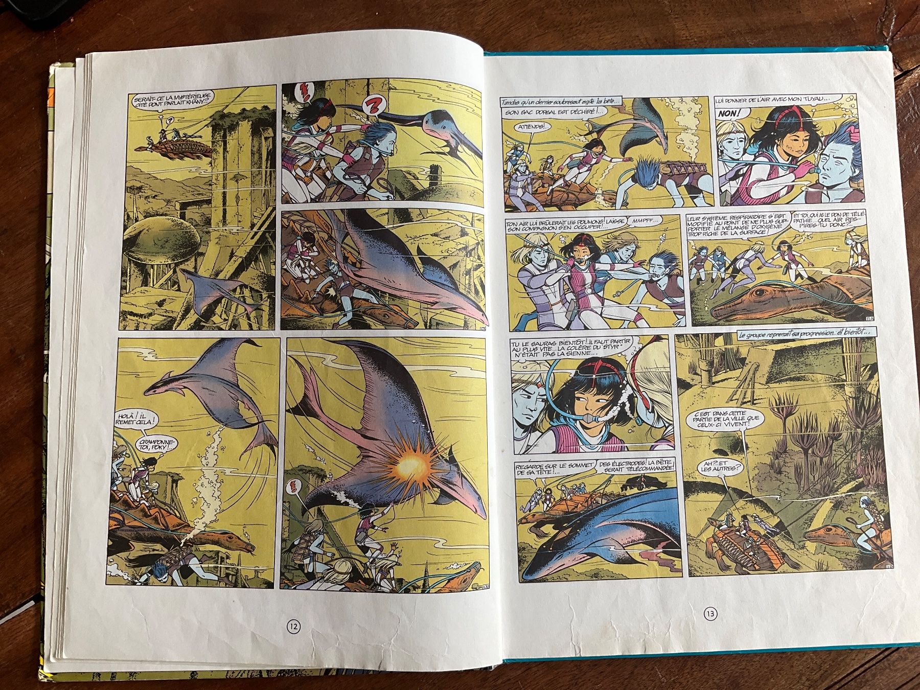 Comics: BD Yoko Tsuno 13 Les Archanges de Vinéa, EO – Gebraucht aus Avenches von Lactobacille 2
