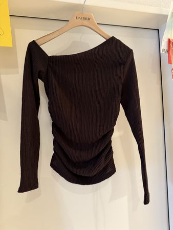 Pull&Bear Top, Langarm, Gr. M