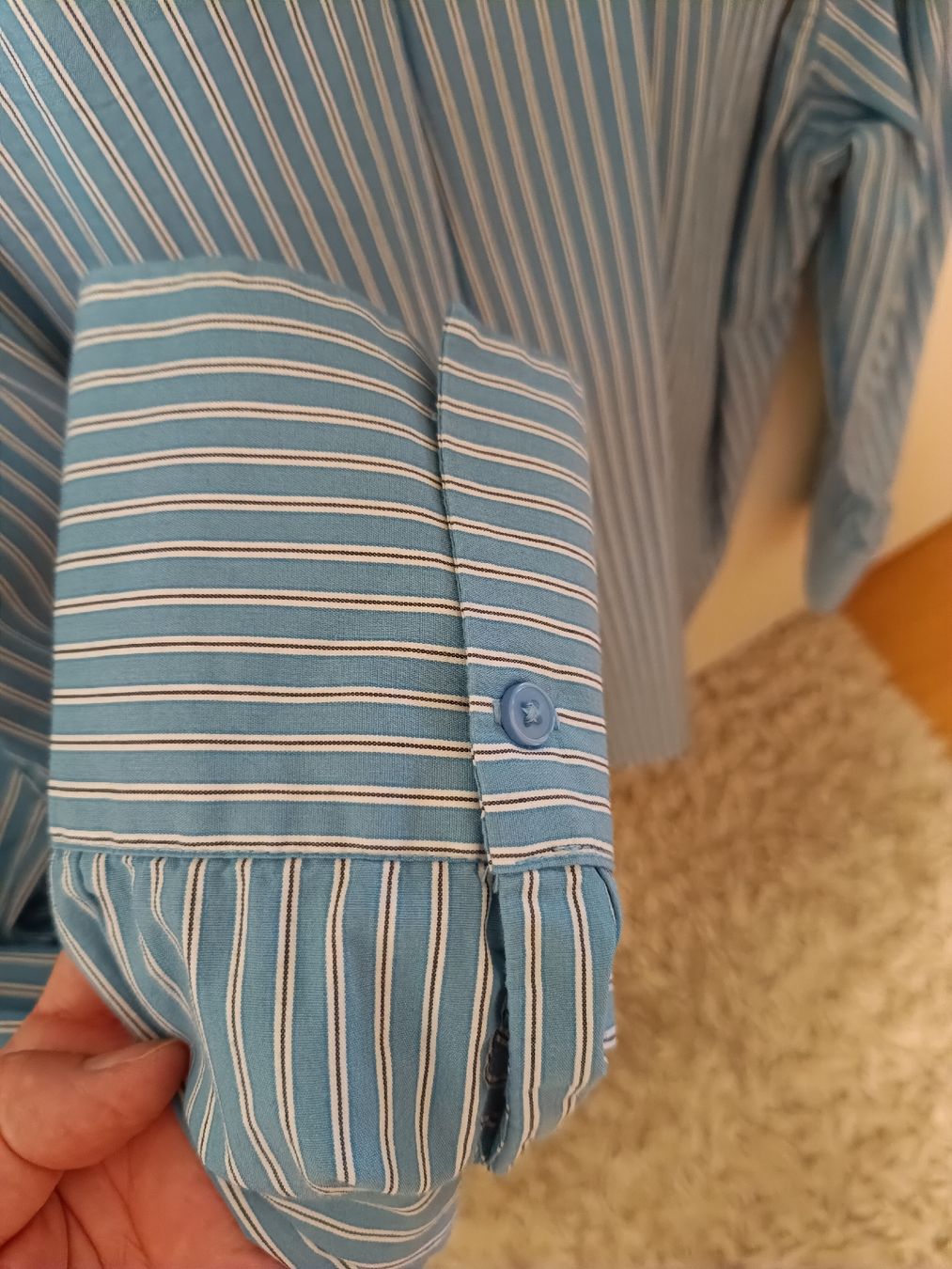 Tom Tailor Chemisiers: Chemise rayée bleu et blanc Tom Tailor taille 40 – Neuf (Voir description) à Grolley par Mariniere 2