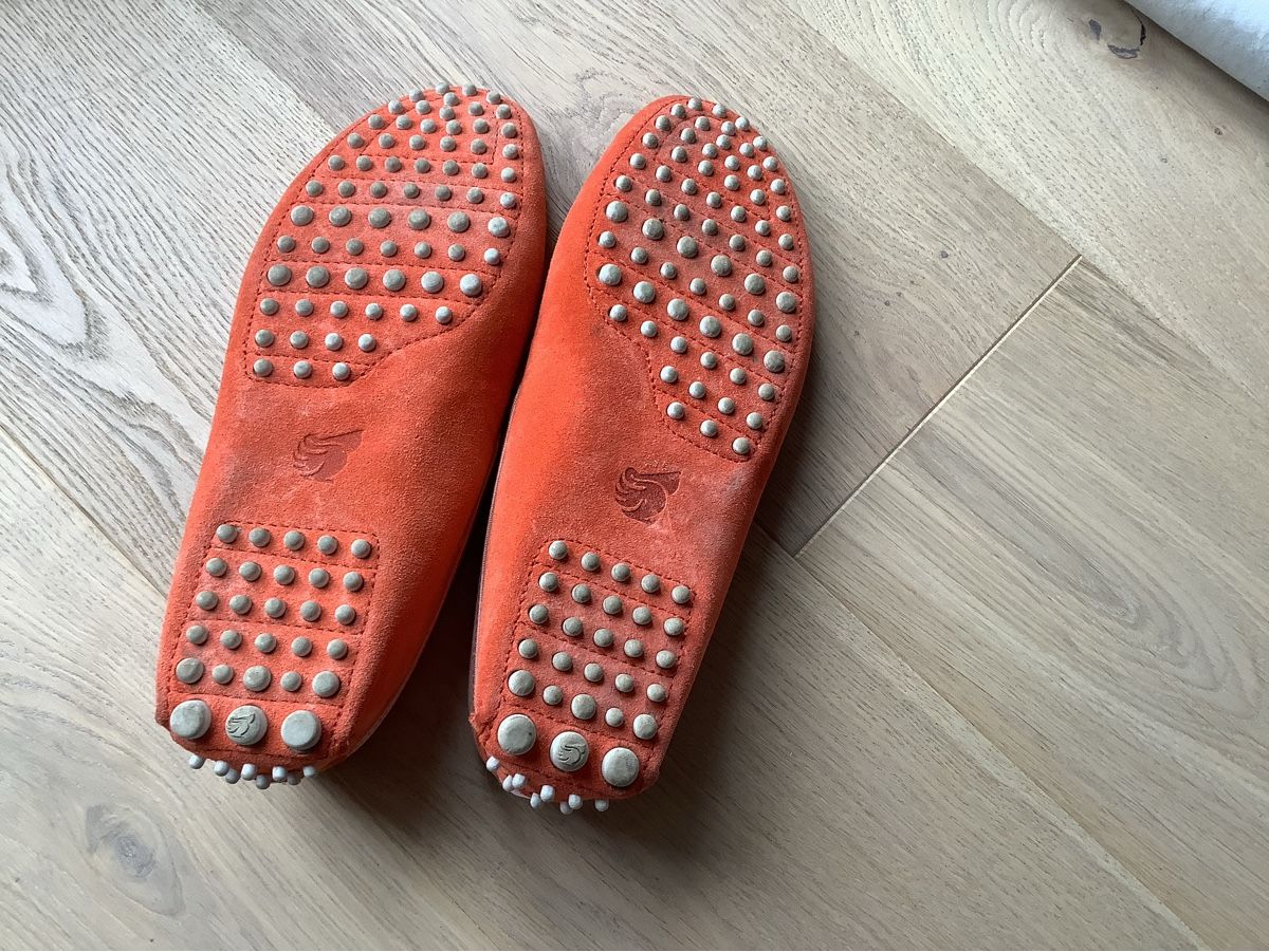 Herrenschuhe: Mocassins BOBBIES PARIS 43, wild Leder – Gebraucht aus bassersdorf von isabelleb0102 3
