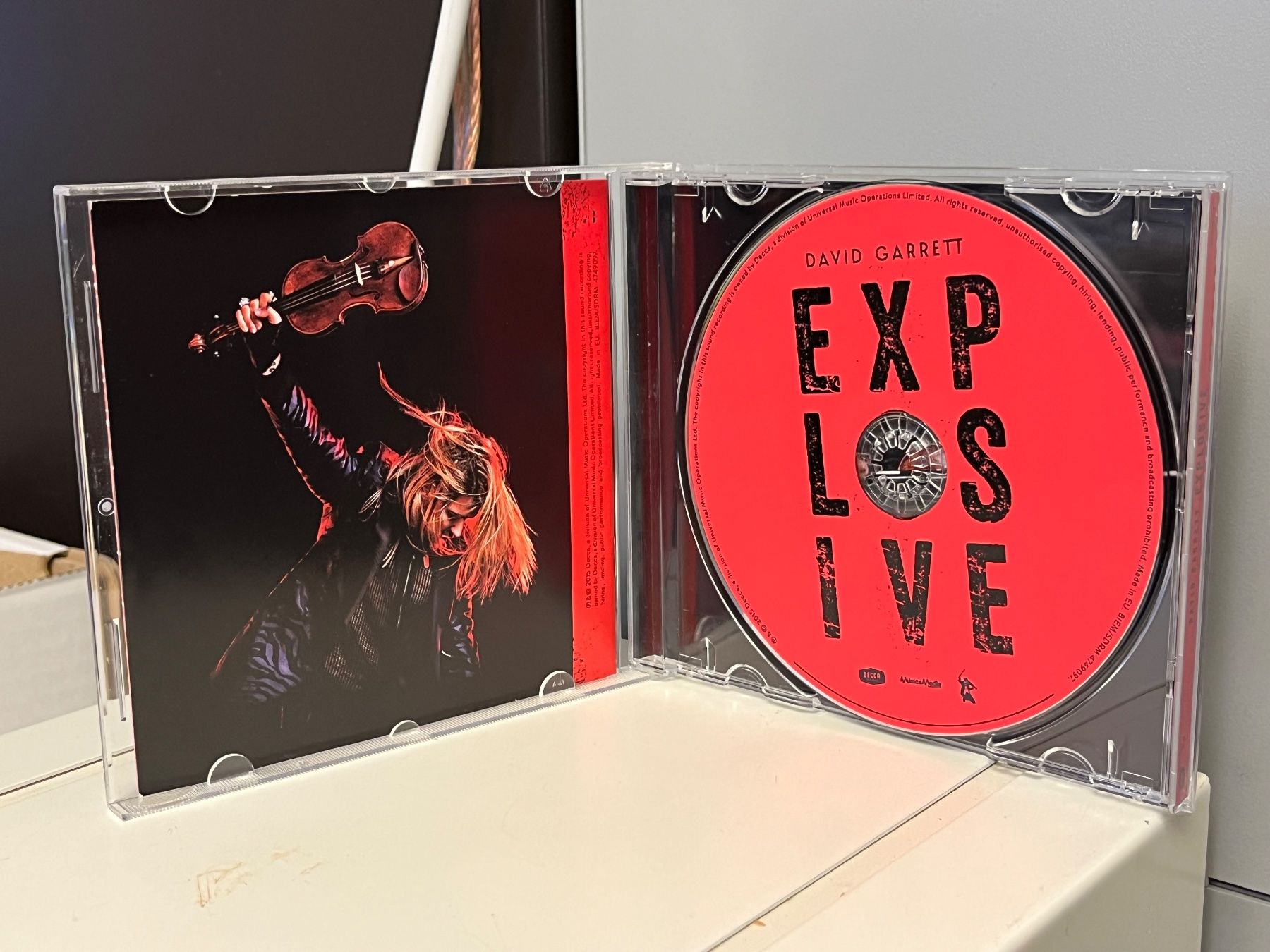 CD: David Garrett - Explosive - SRA04A – Nuovo (secondo la descrizione) da Küsnacht ZH venduto da pdproject 2