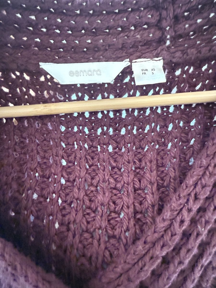 Giacche: Esmera Strickjacke XS, weinrot – Usato da Basel venduto da zukk_ 2