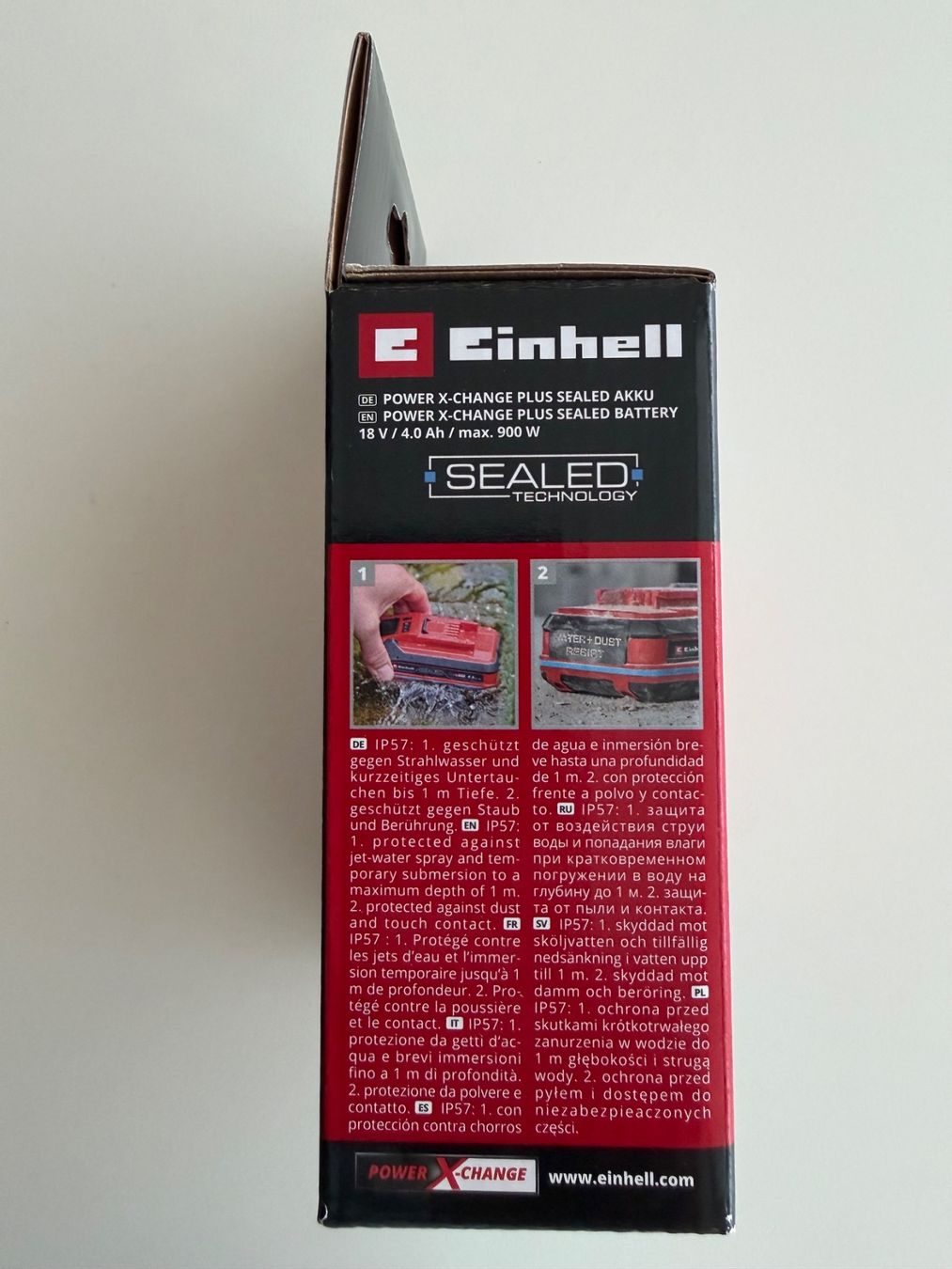 Einhell Akkus & Batterien: Batterie Einhell PXC Plus 18V / 4Ah, dust & waterproof – Neu und originalverpackt aus St-Gingolph von GoldenKeys 1