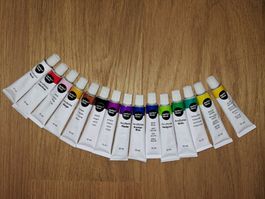 Acrylfarbenset 15 Tuben à 12 ml ungeöffnet