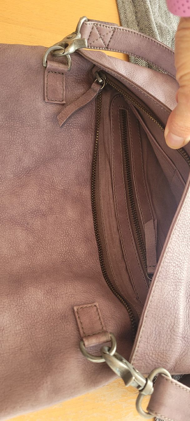 Borse da donna: sac cuir mauve  – Nuovo (secondo la descrizione) da Echallens venduto da frimousse2008 3