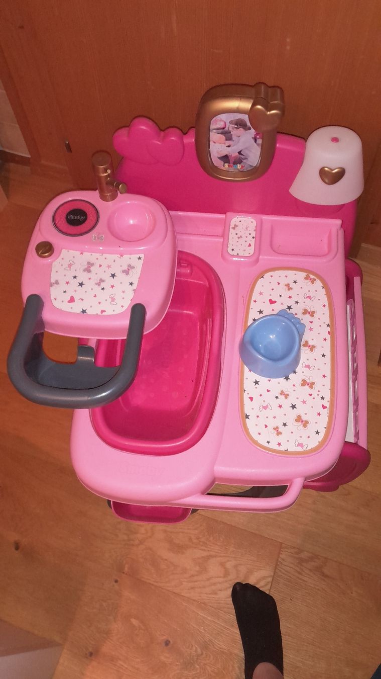 Smoby Giocattoli: Baby-Pflegestation Smoby – Usato da Sumiswald venduto da Rotmy 2