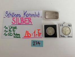 Schönes Konvolut SILBER!