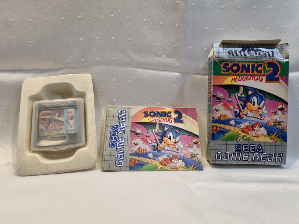 Jeu sega Game Gear SONIC 2 - Jeux vidéo