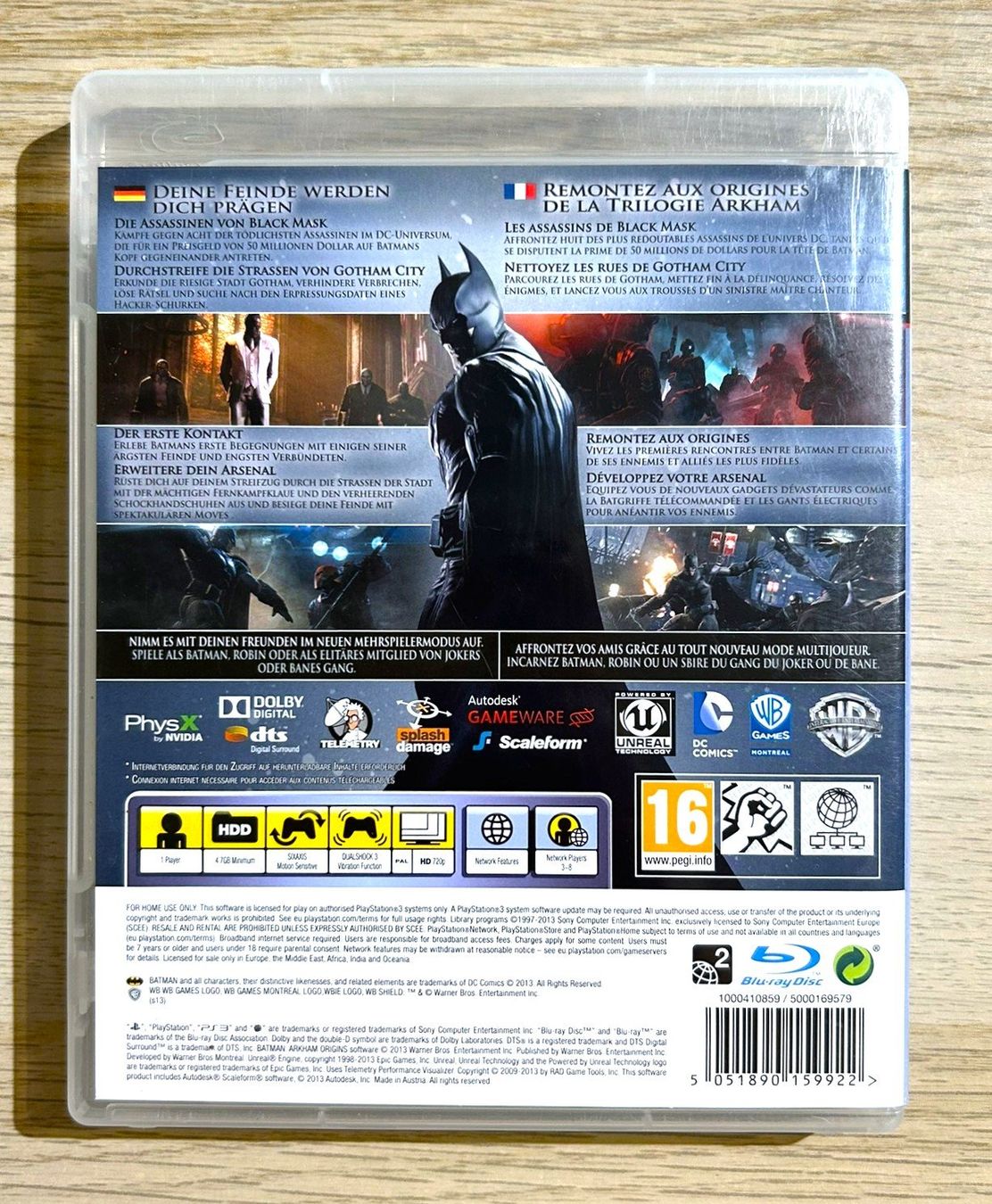 Sony Giochi: Batman Arkham Origins PS3 – Usato da St. Gallen venduto da Alpine.Arcade 1