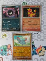 Lot 3 cartes FR reverses Destinées de Paldea PAF