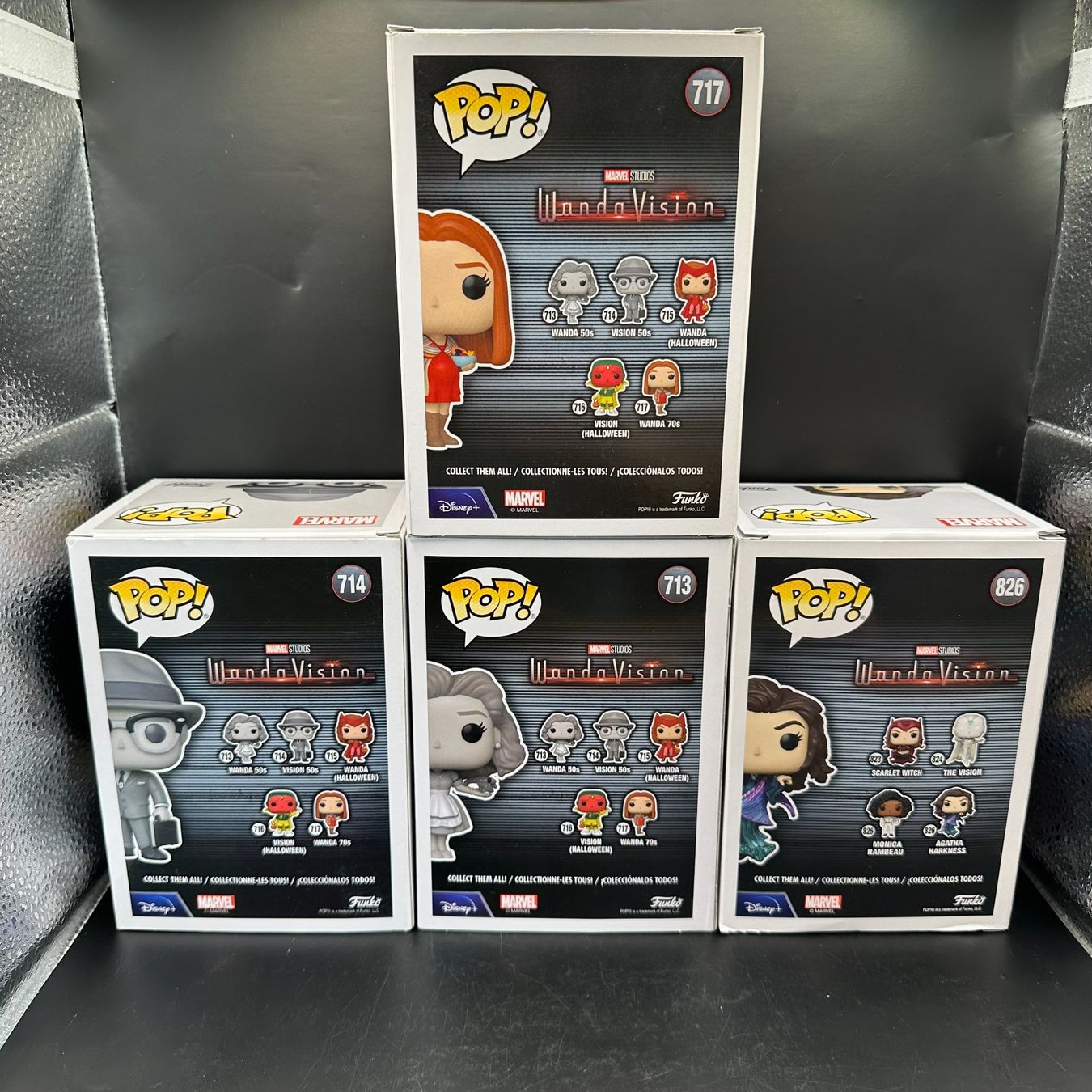Funko Statuette: Funko Pop Marvel Wanda Vision 4Stk Sammlung – Usato da Düdingen venduto da Nerdworld 1