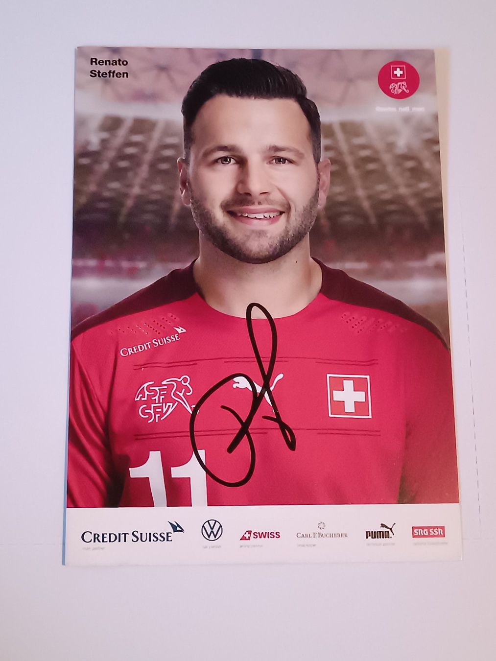 Autogramme: Renato Steffen - original Autogramm – Gebraucht aus Menziken von Artographs