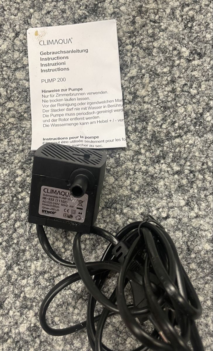 Pumpen & Teile: CLIM AQUA PUMP 200 Wasserpumpe neu – Neu (gemäss Beschreibung) aus Au ZH von Jaggy4