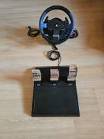 Thrustmasters T150 mit Quplungspedal und Schalthebel