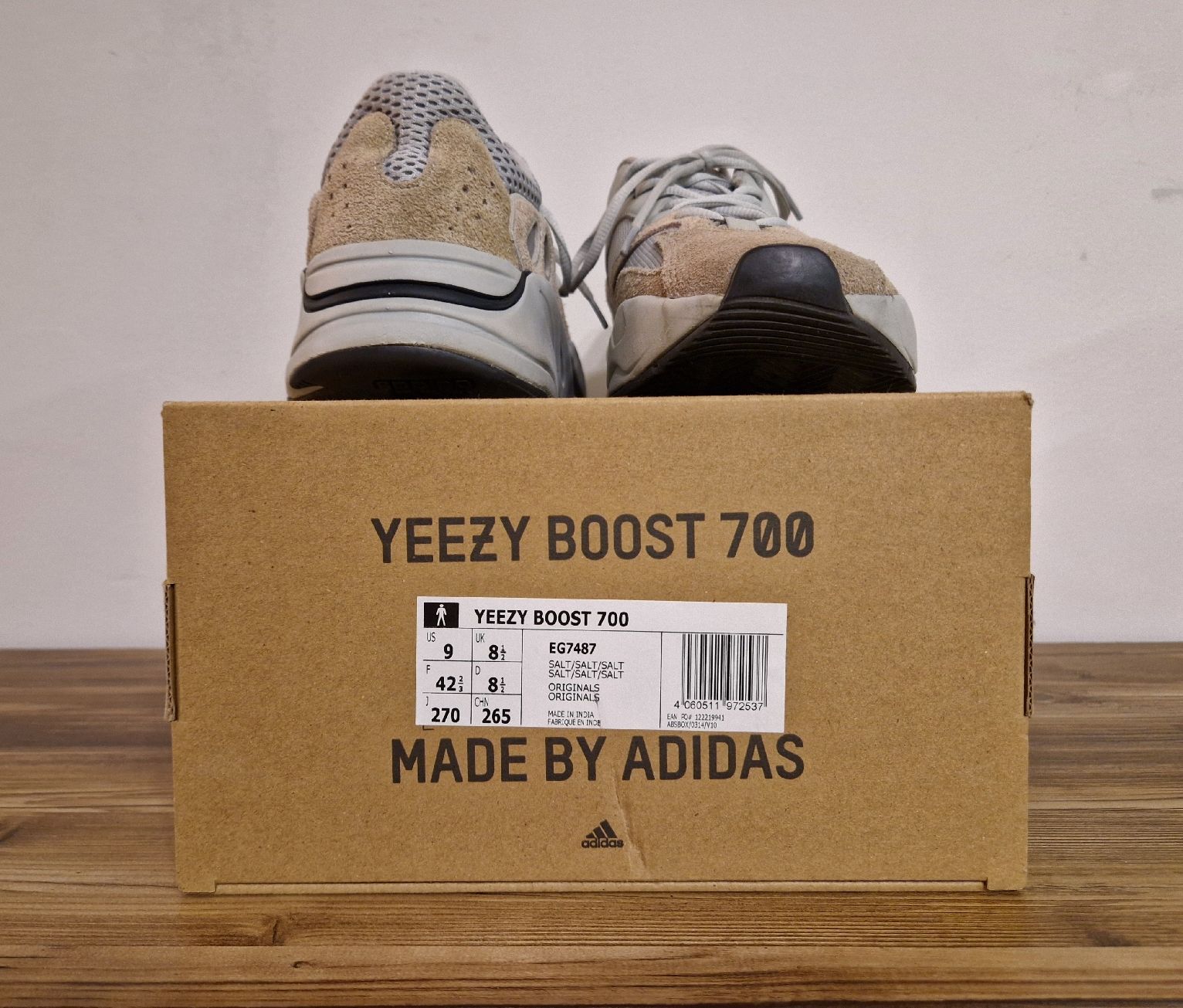 Herrenschuhe: Yeezy Boost 700 Salt – Gebraucht aus Widnau von Gian.schtt 1