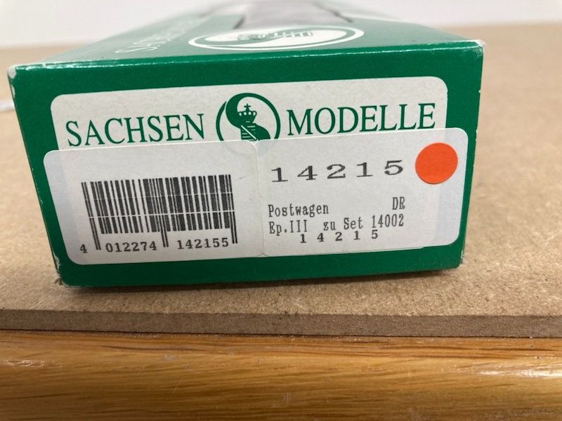 Modellini di ferrovie: Sachsenmodelle H0 14215 Postwagen Ep. III DR – Usato da Büsserach venduto da ModellbahnDepot 2