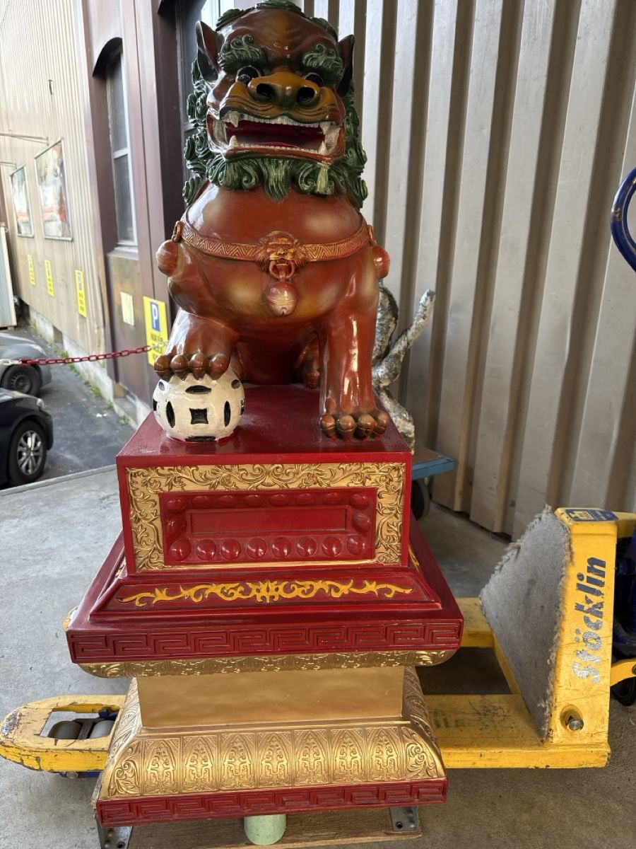 Statuette: Asiatische Löwenstatue – Usato da Zwingen venduto da Eiphone 5