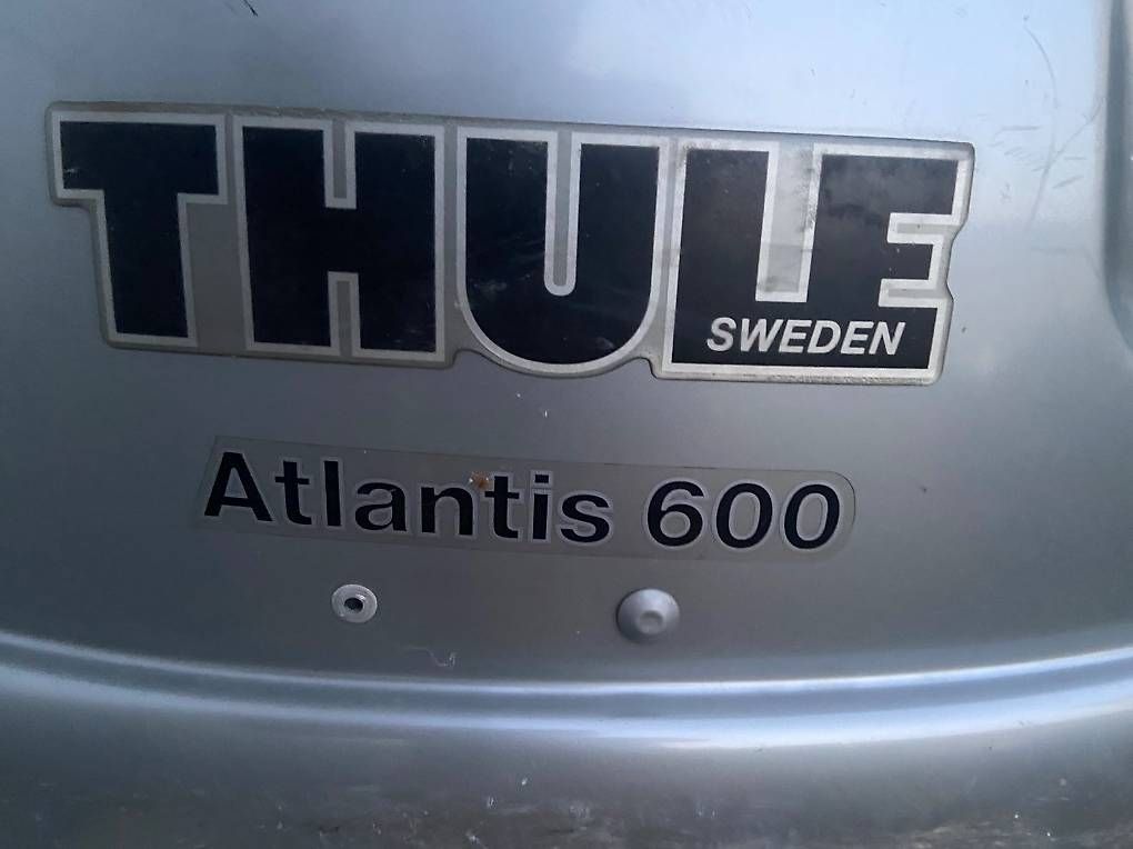 Box da tetto: XL Dachbox Thule Atlantis 600 mit oder ohne Thule Träger – Usato da Leuzigen venduto da Doppelrad 3